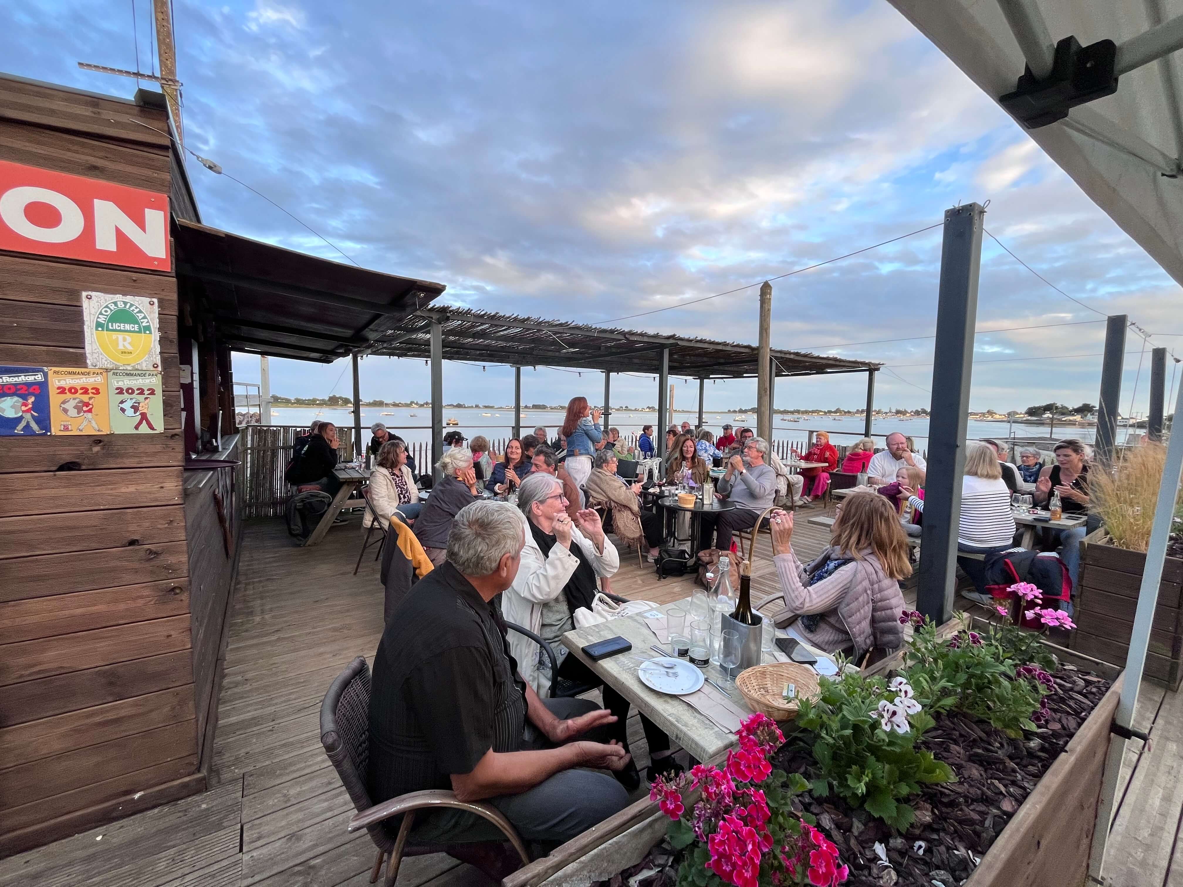 D�gustation de fruits de mer